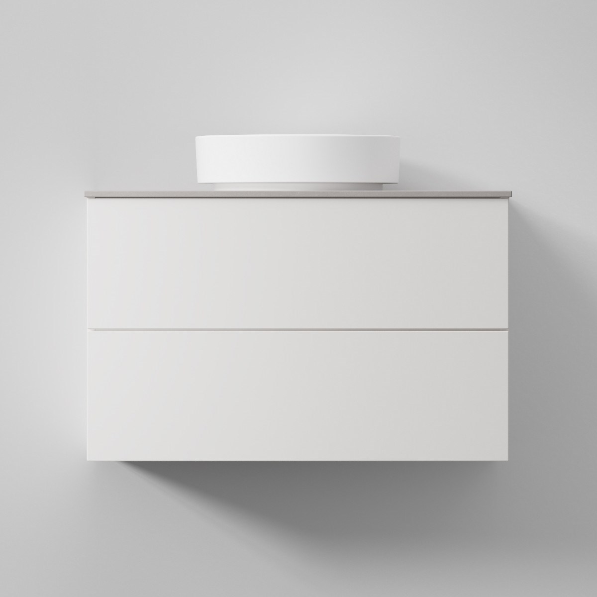 Badrumsmöbel Core Solid  80x45cm, Ovanpåliggande
