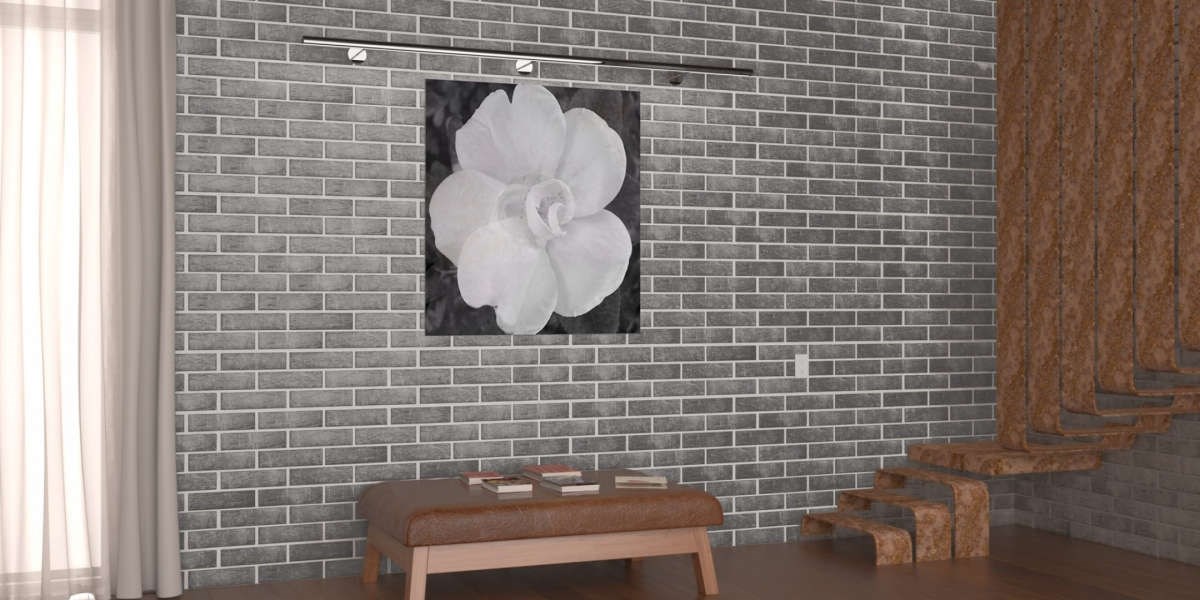 Klinker Granitkeramik Muralla Logrono Grå, 7.5x28cm