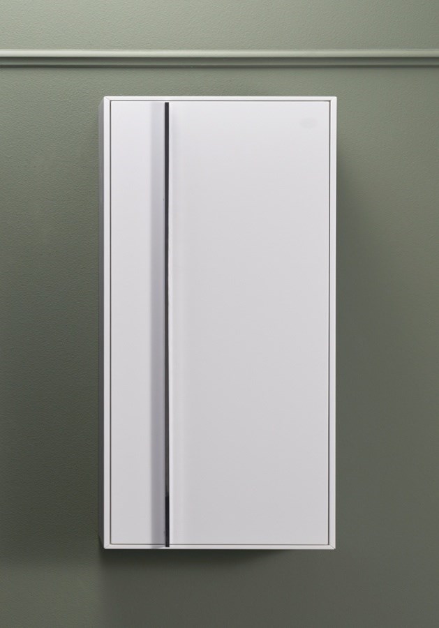 Väggskåp Edge Push Open 40x80cm, Matt, Vit