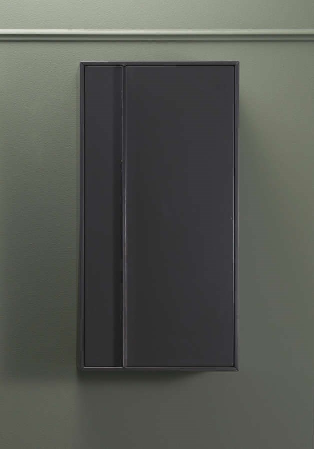 Väggskåp Edge Push Open 40x80cm, Matt, Mörkgrå
