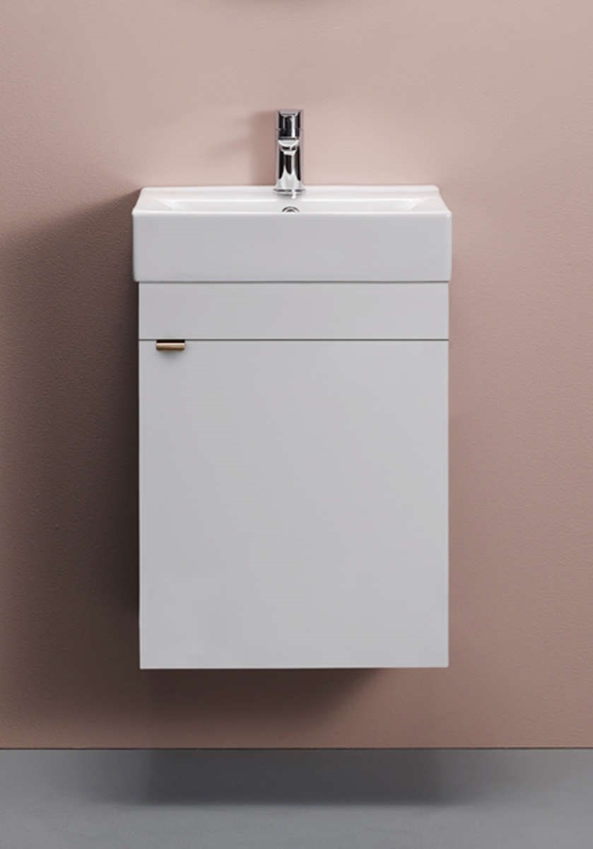 Badrumsmöbel Go 45cm, Vit