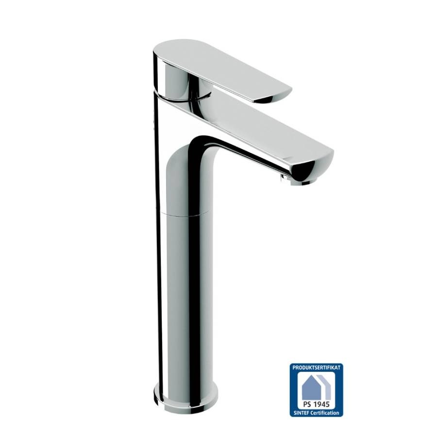 Tvättställsblandare Mix Hög Krom