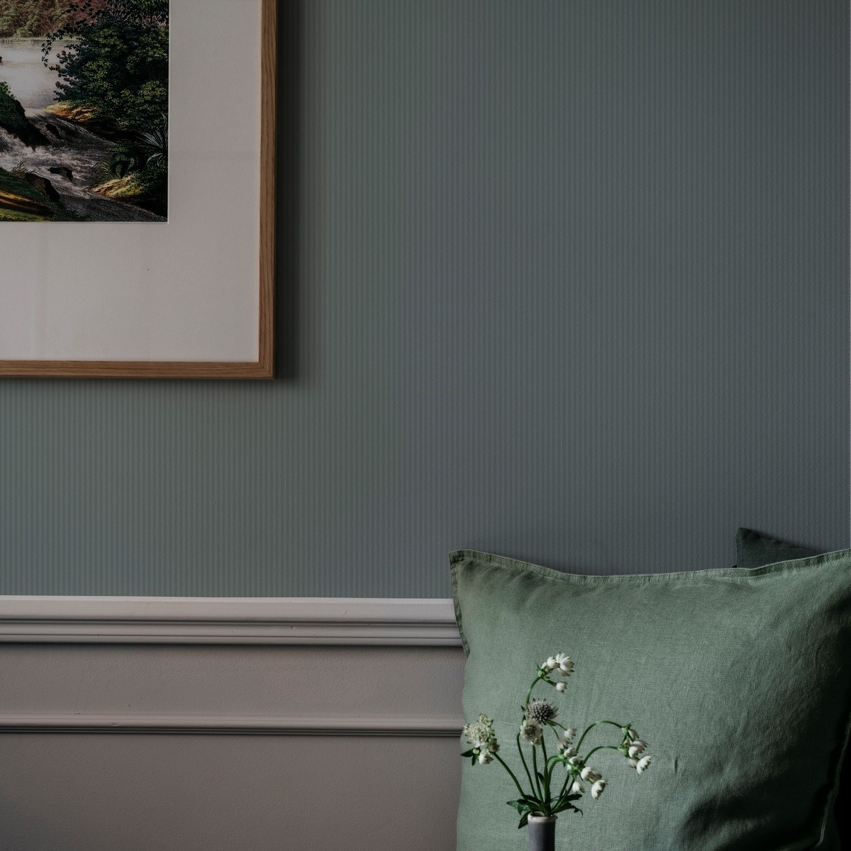 Tapet  Enfärgad & Randig Arvid 412-06