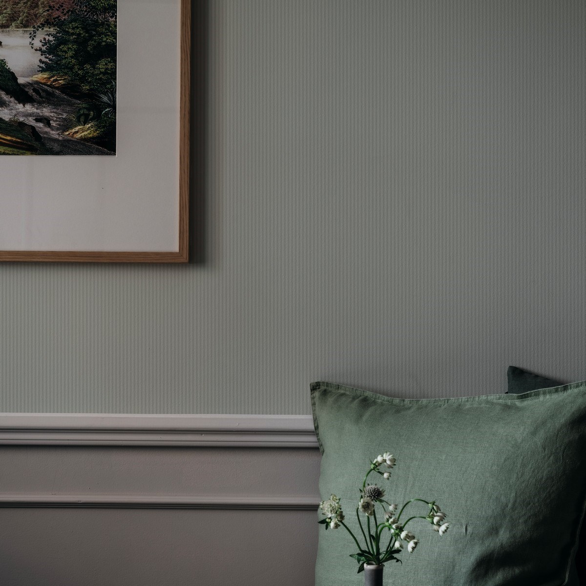 Tapet  Enfärgad & Randig Arvid 412-05