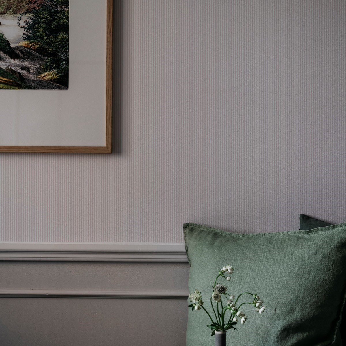 Tapet  Enfärgad & Randig Arvid 412-04