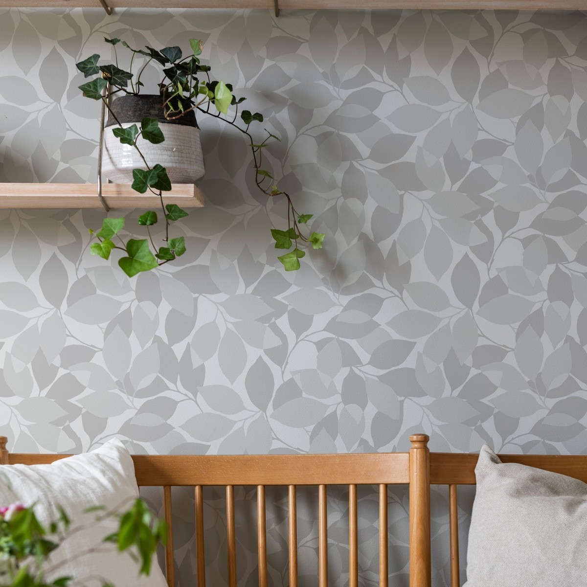 Tapet Blommor&blad Augusti 676-01