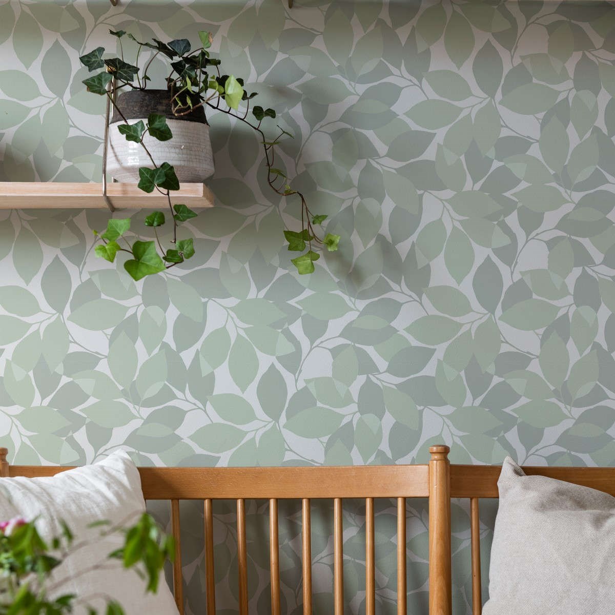 Tapet Blommor&blad Augusti 676-02