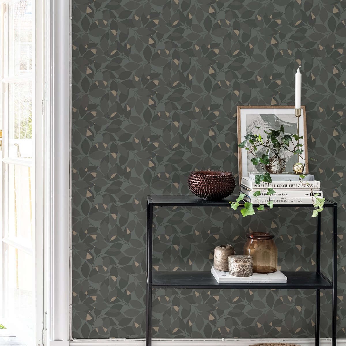 Tapet Blommor&blad Augusti 676-03