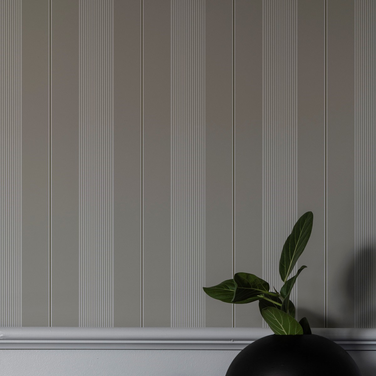 Tapet  Enfärgad & Randig Axel 411-01