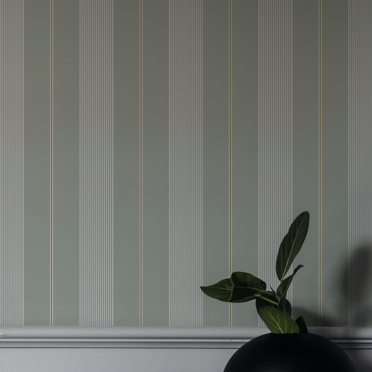 Tapet  Enfärgad & Randig Axel 411-03