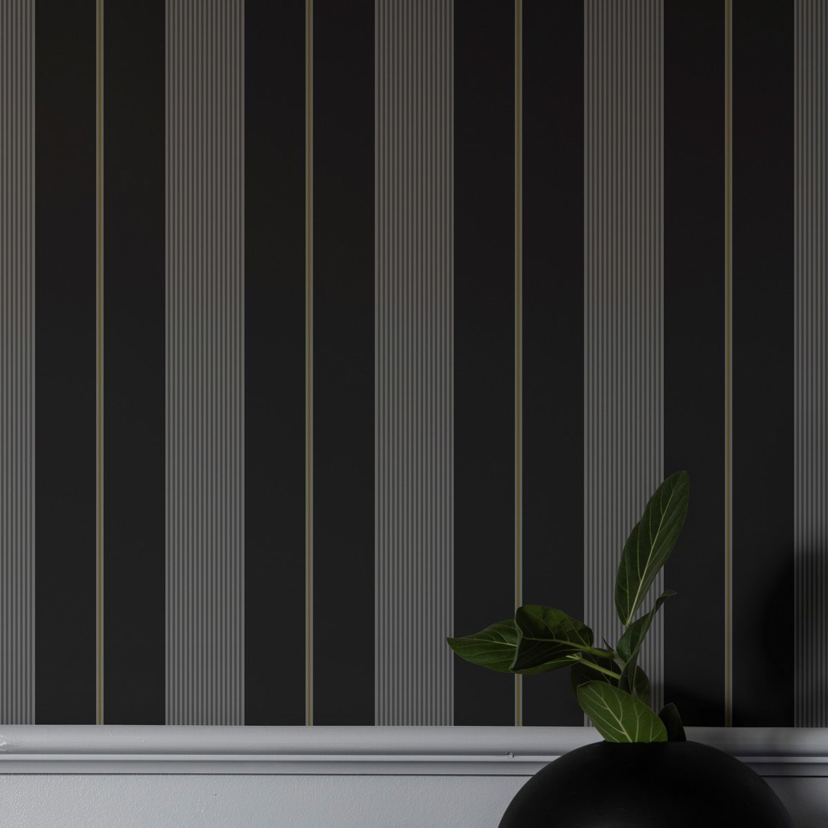 Tapet  Enfärgad & Randig Axel 411-06