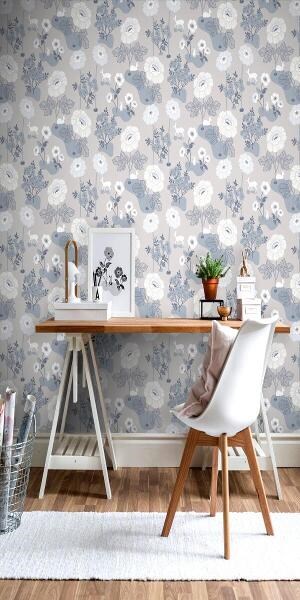 Tapet Duro 1900 Blomsteräng 398-04