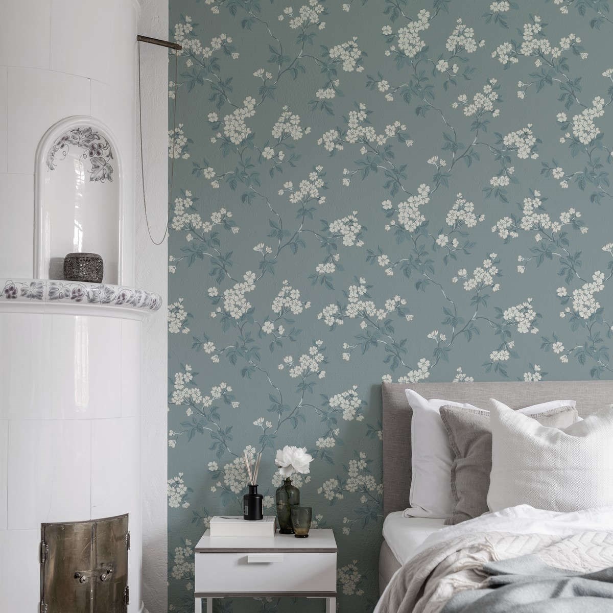 Tapet Blommor&blad Karin 679-03