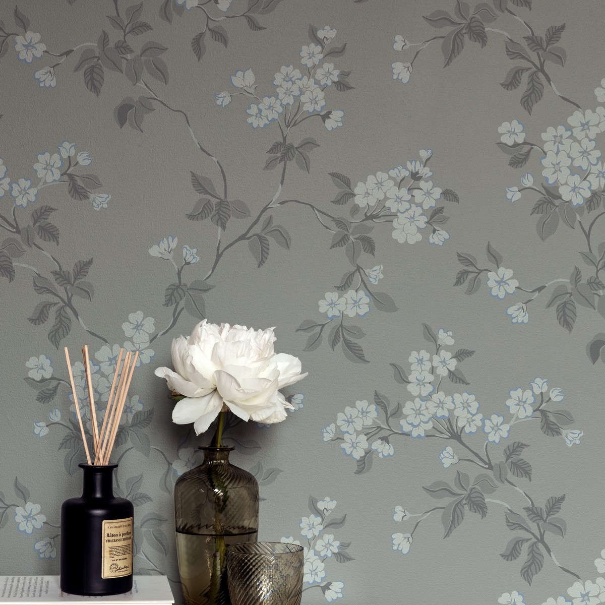 Tapet Blommor&blad Karin 679-01