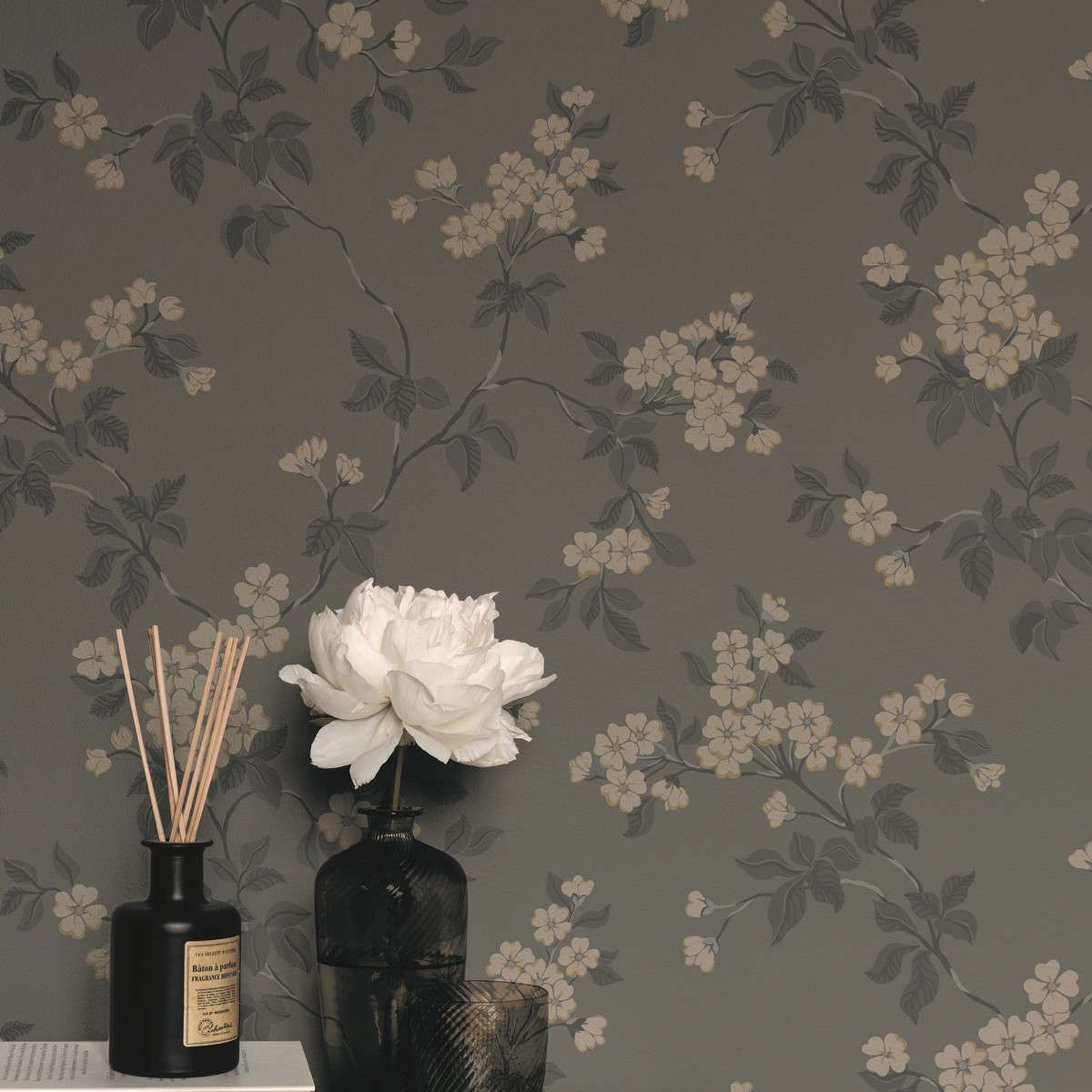 Tapet Blommor&blad Karin 679-04