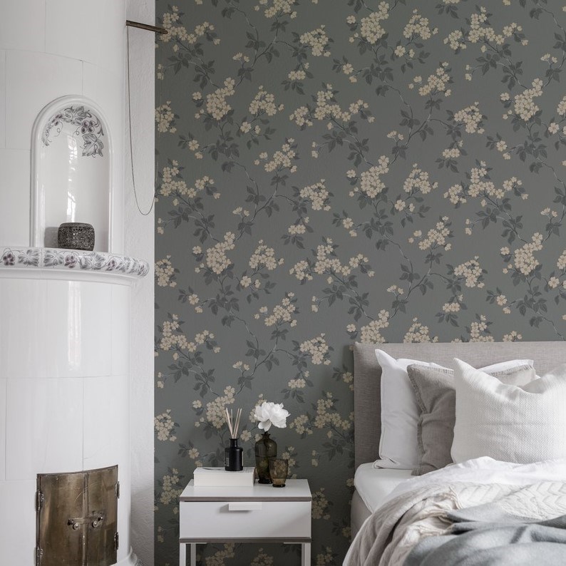 Tapet Blommor&blad Karin 679-04