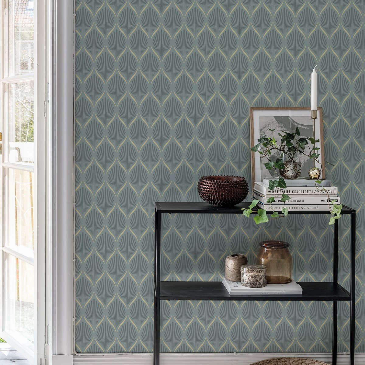 Tapet Blommor&blad Lilly 681-03