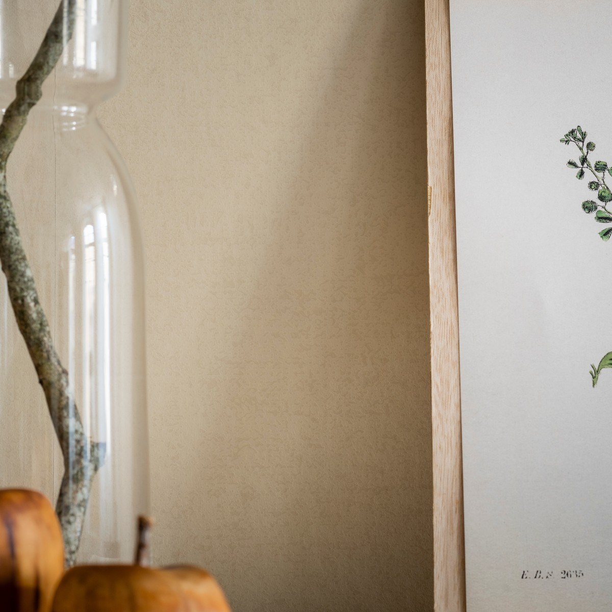 Tapet  Enfärgad & Randig Linne 415-16