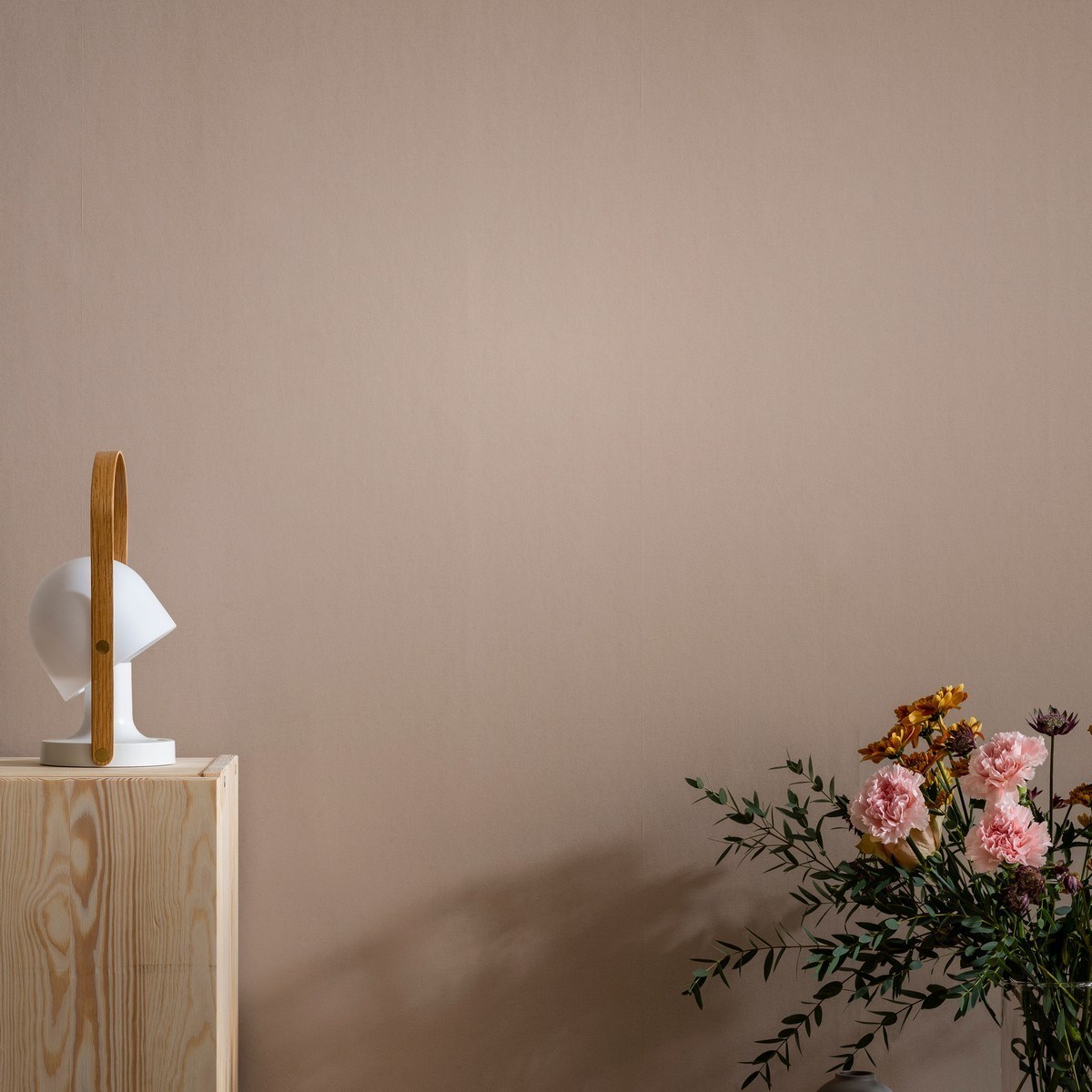 Tapet  Enfärgad & Randig Linne 415-17