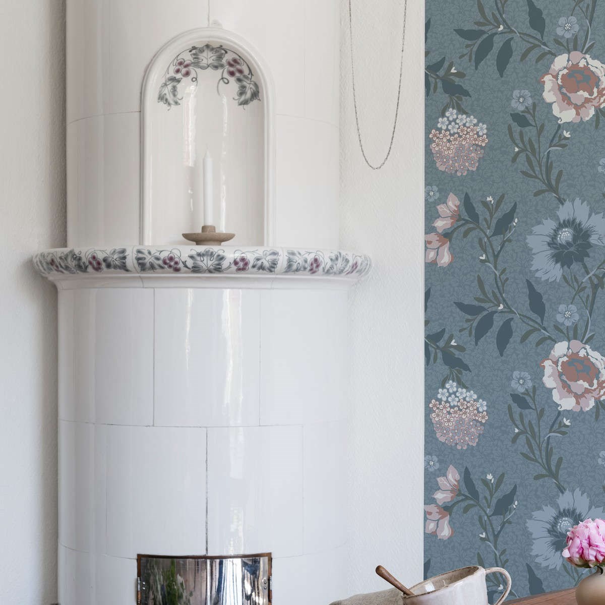 Tapet Blommor&blad Vildros 683-03