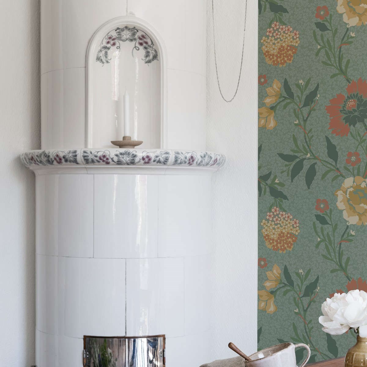 Tapet Blommor&blad Vildros 683-02