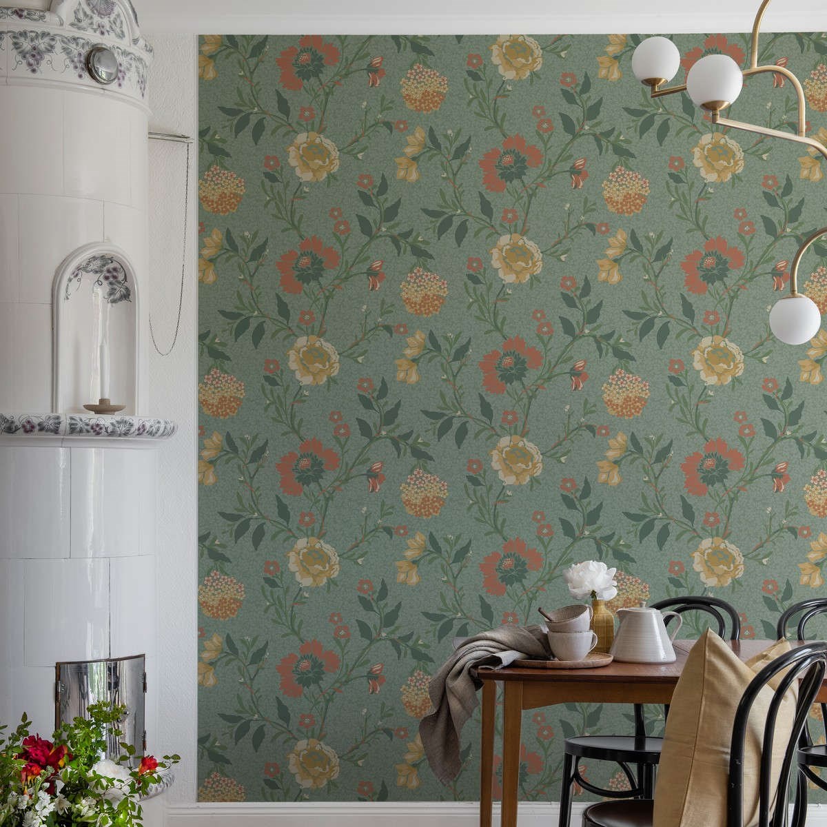 Tapet Blommor&blad Vildros 683-02