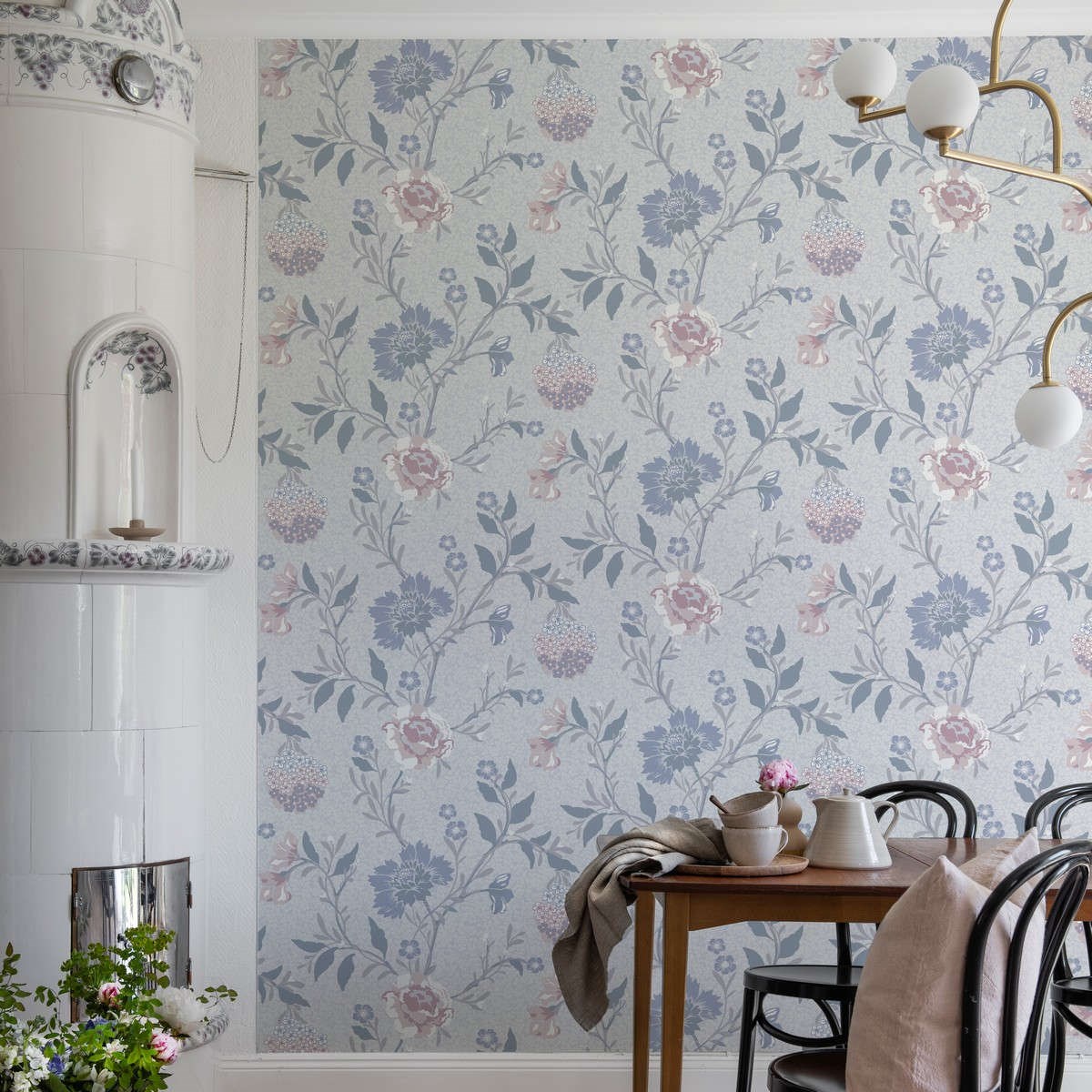 Tapet Blommor&blad Vildros 683-01