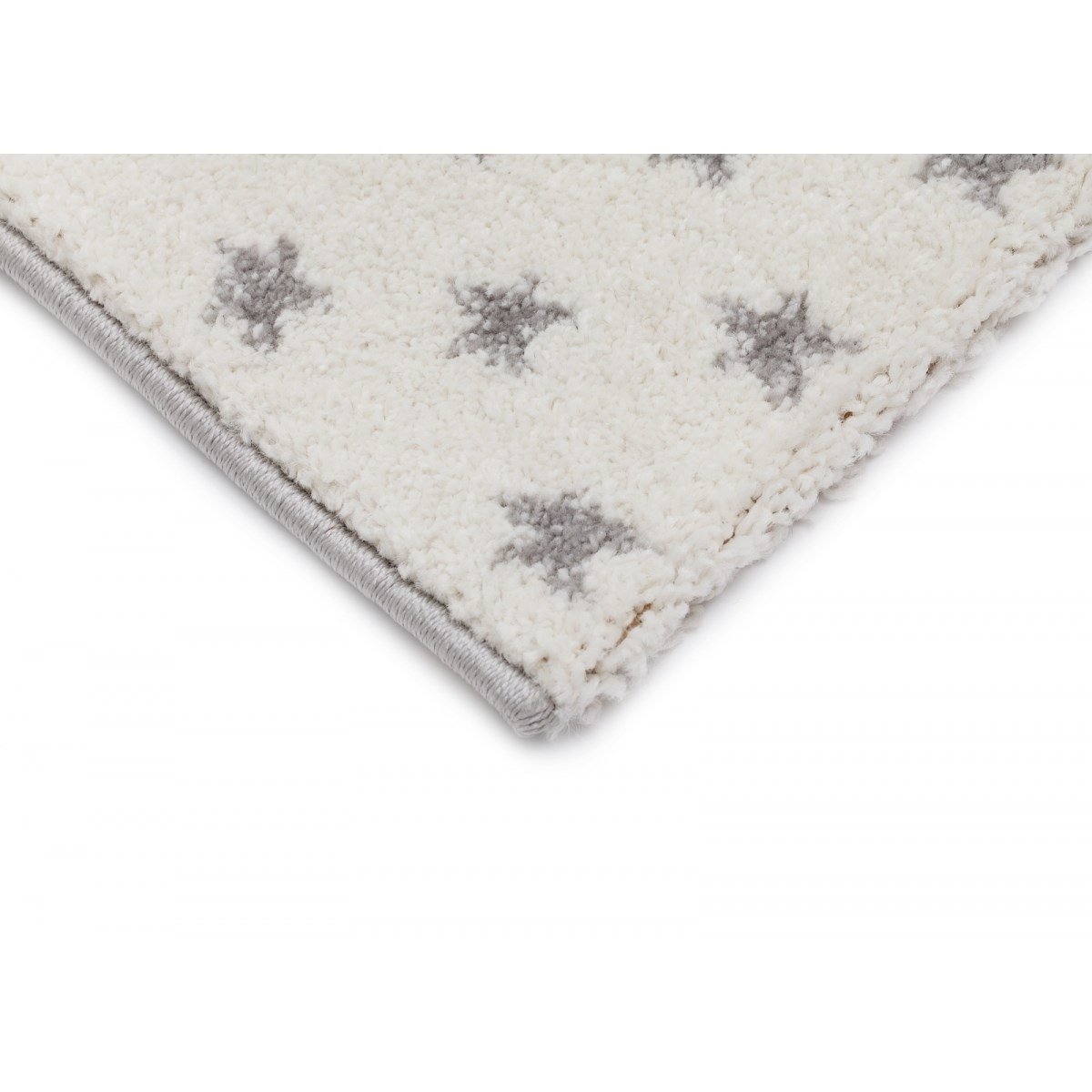 Barnmatta Atlas Star Grå, 120x170cm