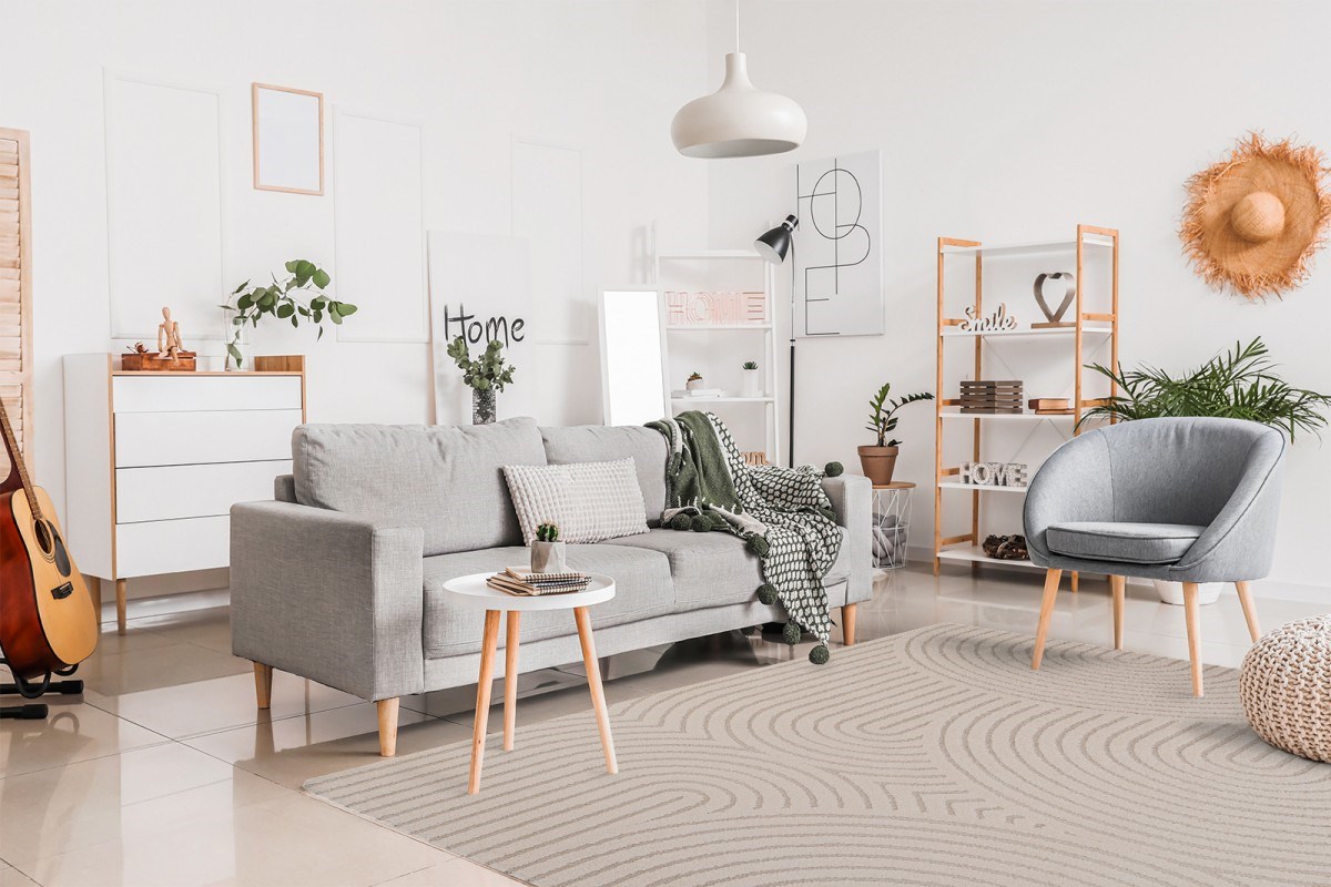 Wiltonmatta Genova Zen Vit, 160x230cm