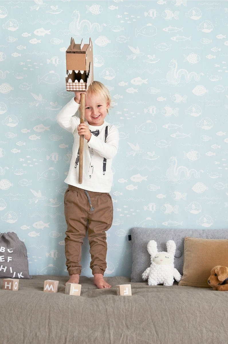 Tapet Treasure For Every Little Nook The big Blue 119-01