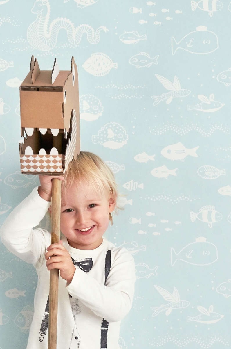 Tapet Treasure For Every Little Nook The big Blue 119-01