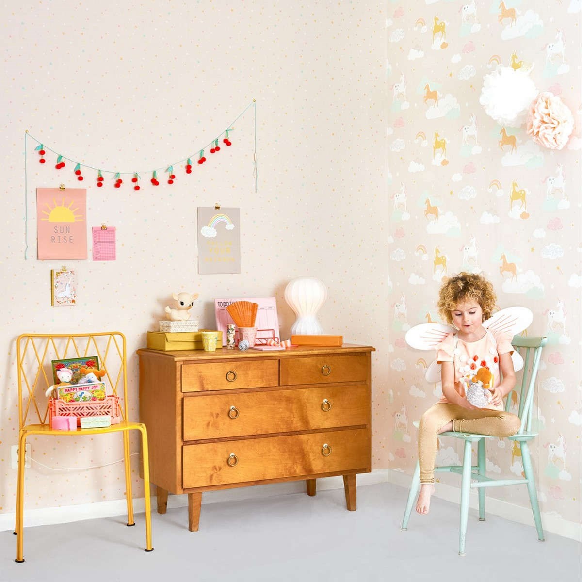 Tapet Wish Upon Your Dreams Rainbow Treasures 129-03