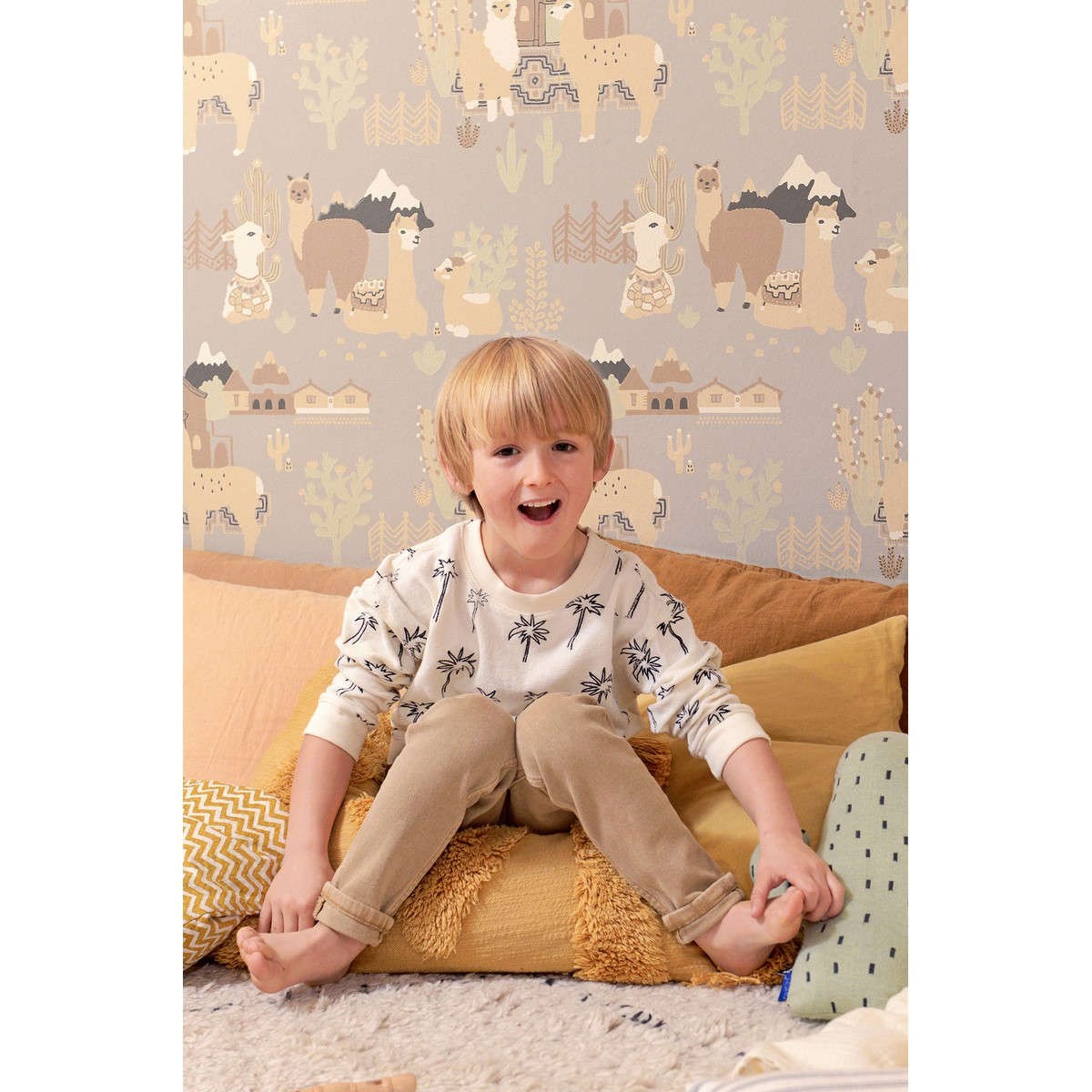 Tapet Poetry Lama Village 143-01