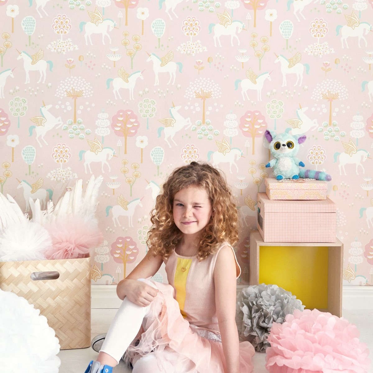 Tapet Treasure For Every Little Nook True Unicorns 116-03