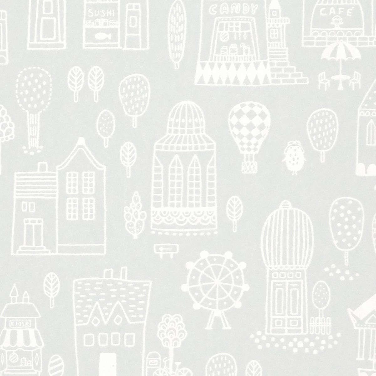 Tapet Treasure For Every Little Nook Small Town 118-01