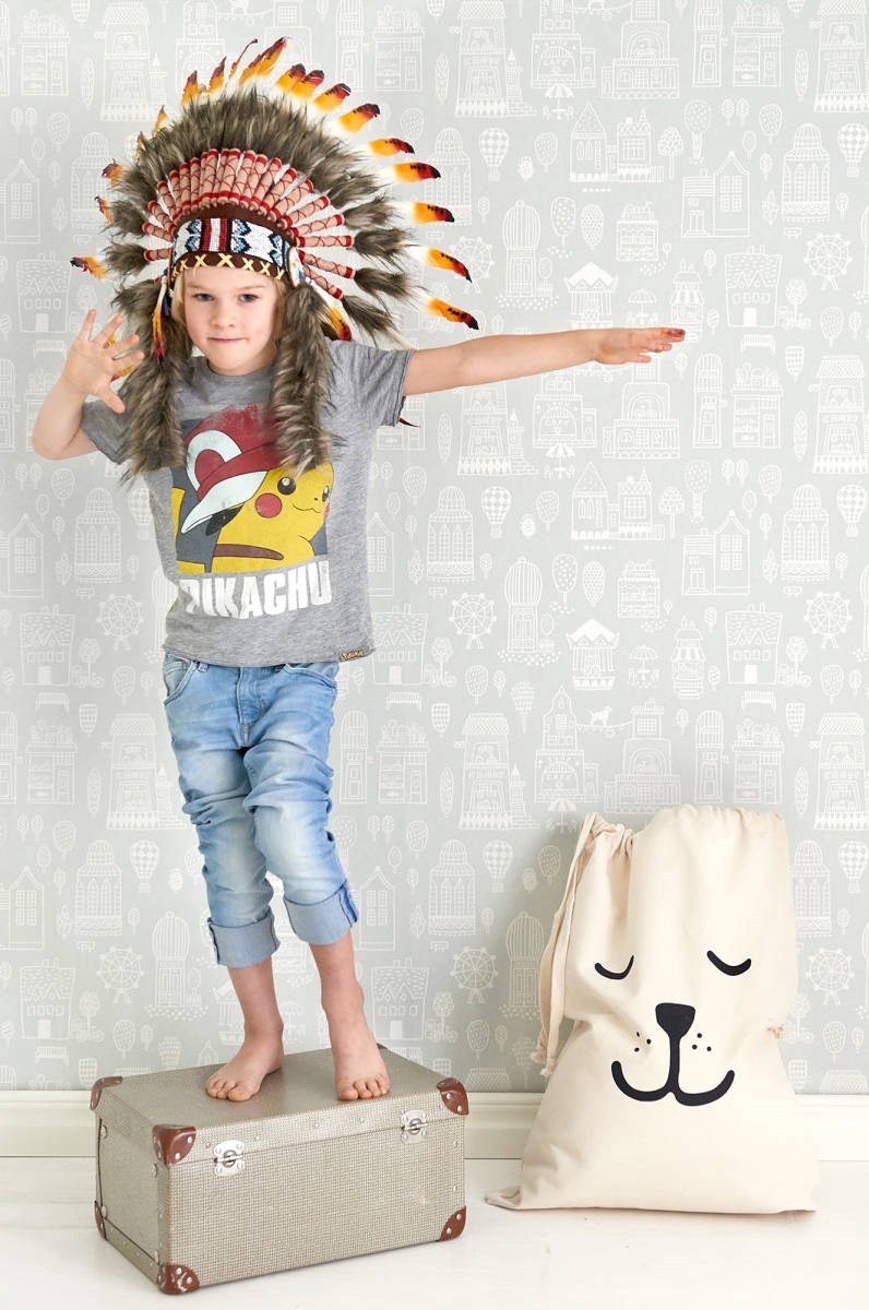 Tapet Treasure For Every Little Nook Small Town 118-01