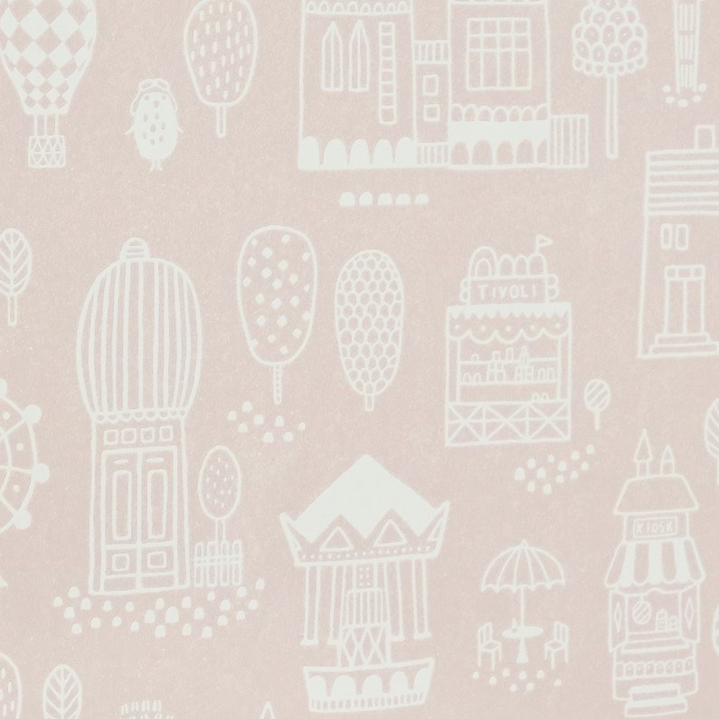 Tapet Treasure For Every Little Nook Small Town 118-03