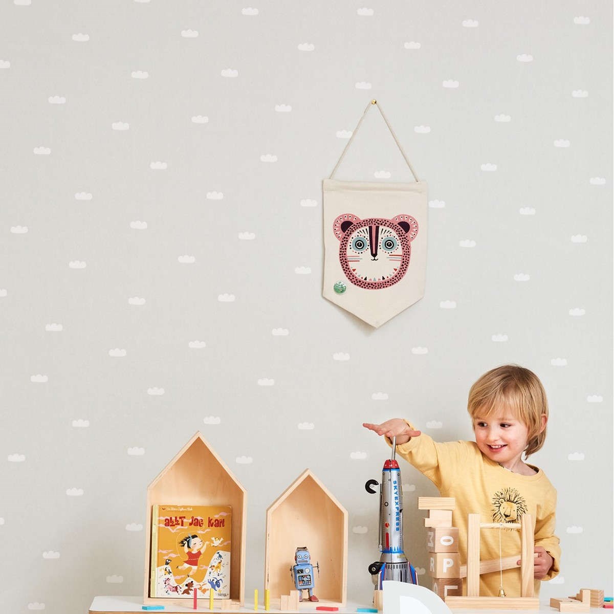 Tapet Wish Upon Your Dreams Dreamy Clouds 132-01