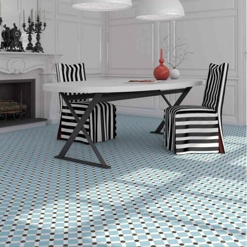 Klinker Palau Celeste Ljusblå, 20x10cm, Matt