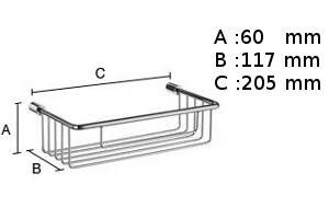 Duschhylla Sideline Dk1001 Krom