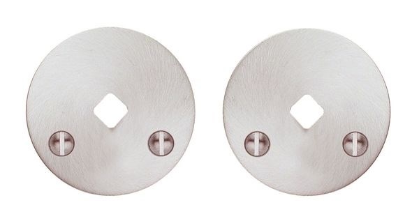 Nyckelskylt Design Borstad, Krom