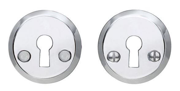 Nyckelskylt Spar Blank, Nickel