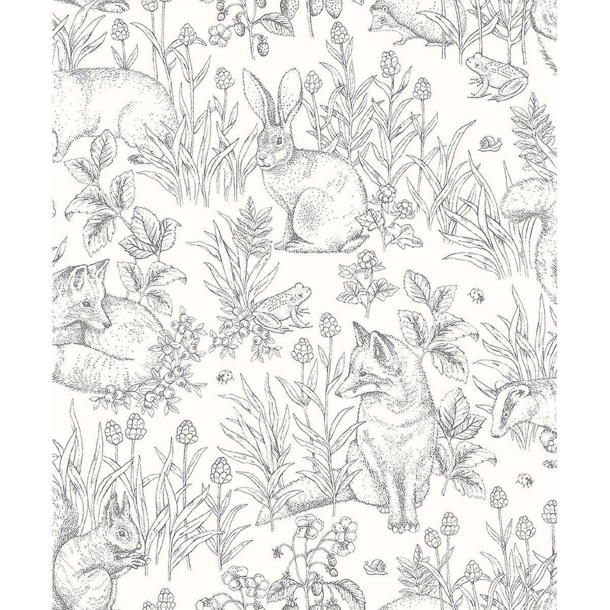 Tapet Newbie Wallpaper Forest Friends 7478