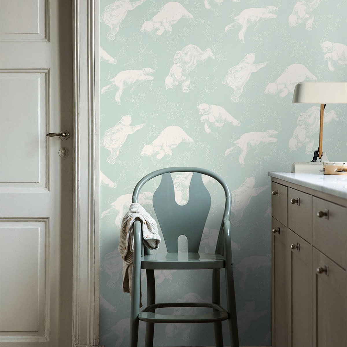 Tapet Scandinavian Designers Mini Polarn 6258