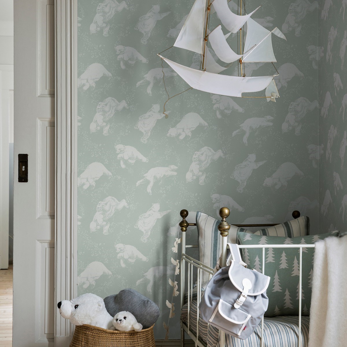 Tapet Scandinavian Designers Mini Polarn 6258