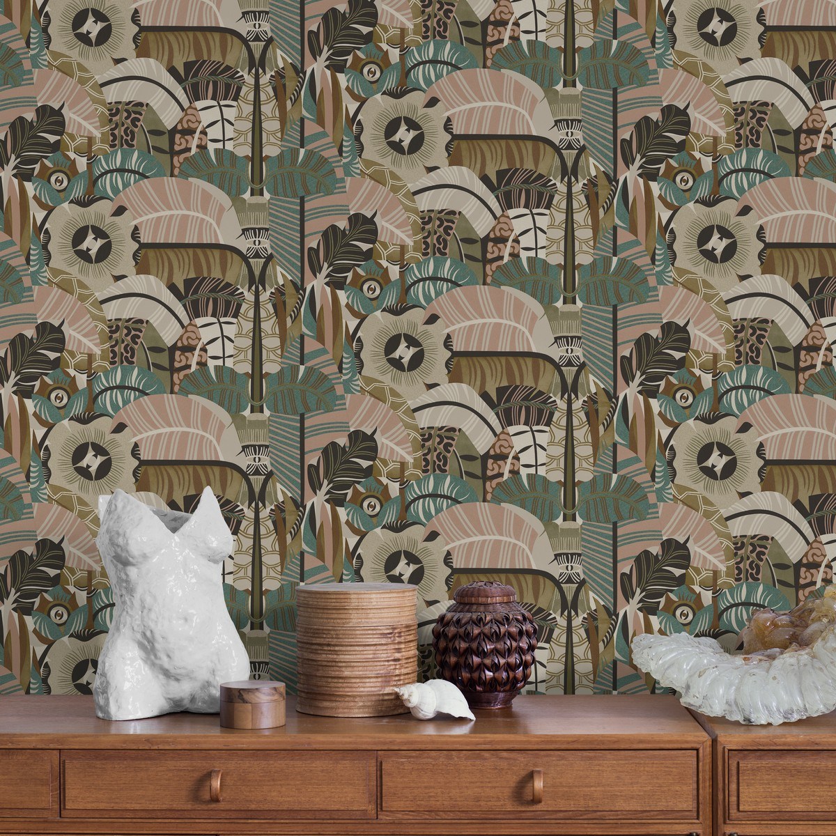 Tapet Swedish Designers Hypnotic Safari 2067