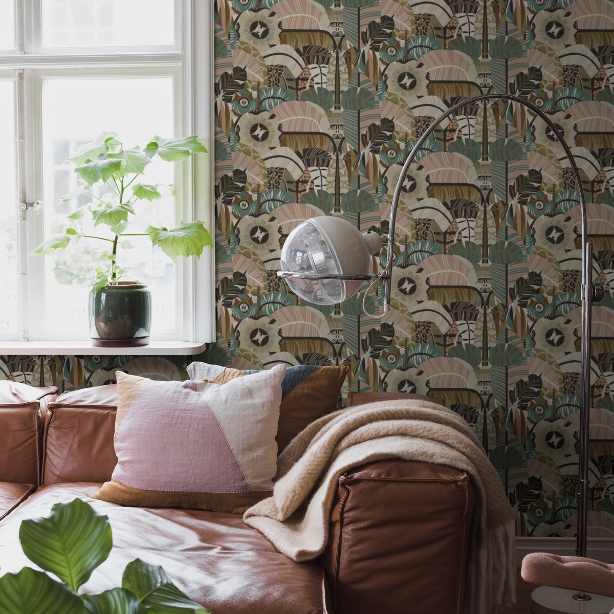 Tapet Swedish Designers Hypnotic Safari 2067