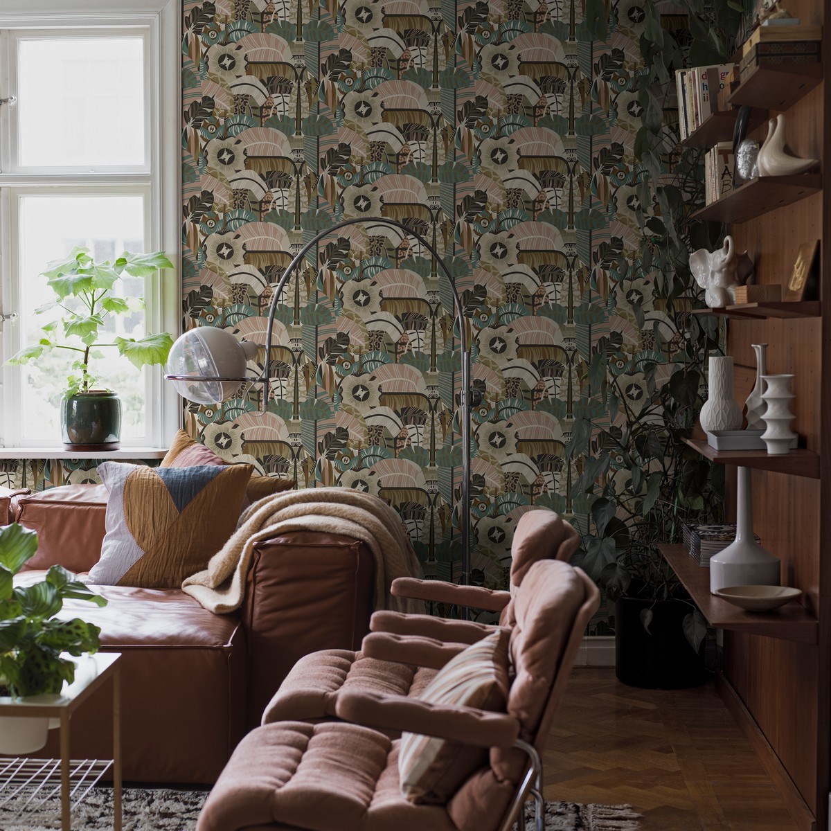 Tapet Swedish Designers Hypnotic Safari 2067
