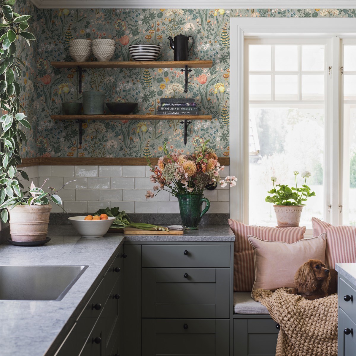 Tapet Special Edition Flowery,new Heritage Blomsterhav 2054