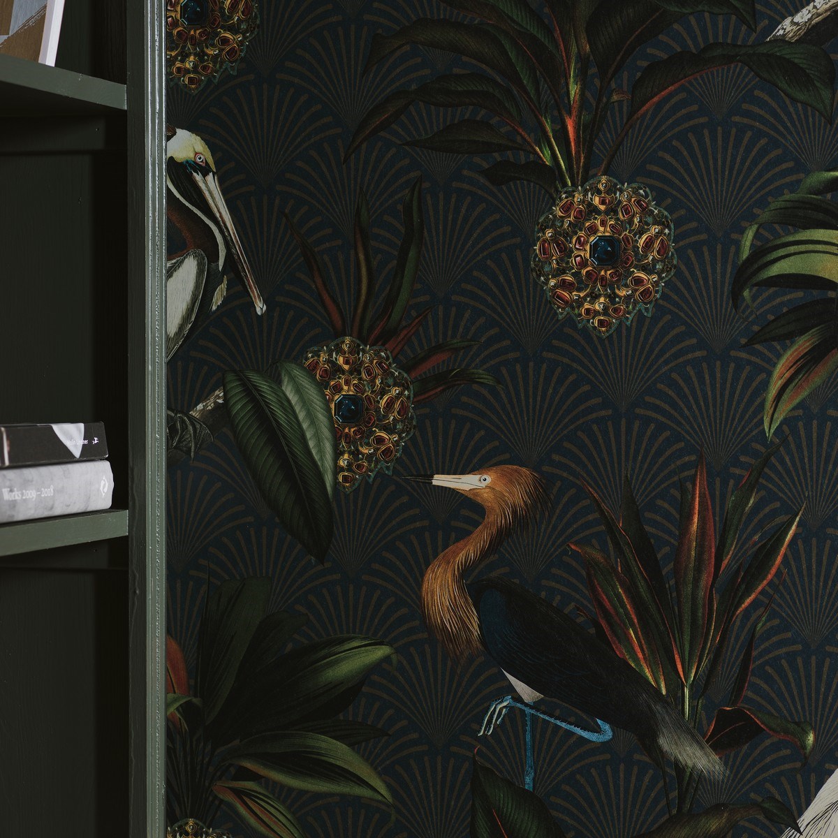 Tapet Treasured Sapphire Birds 2279